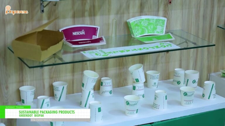 ผลิตภัณฑ์บรรจุภัณฑ์ที่ยั่งยืน - GREENDOT BIOPAK [Paperex 2025]