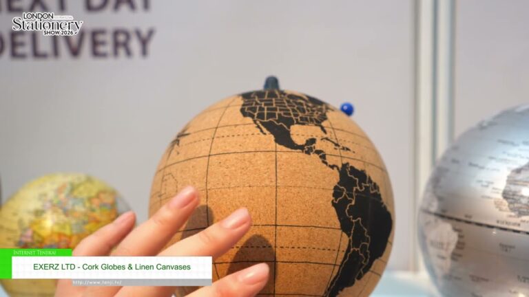 ลูกโลกไม้ก๊อกและผืนผ้าใบผ้าลินิน - EXERZ LTD [LONDON INTERNATIONAL STATIONERY SHOW 2026]