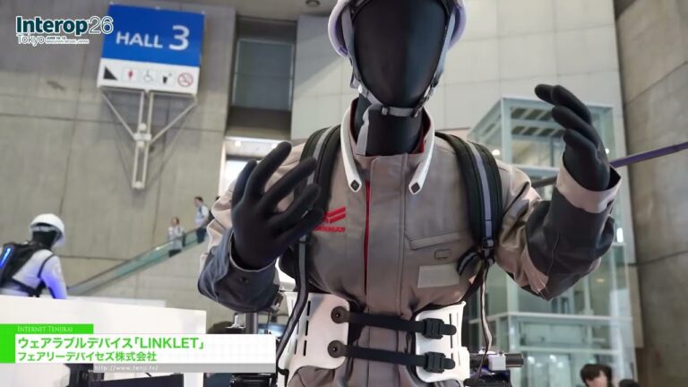 LINKLET อุปกรณ์สวมใส่ได้ - FAIRY DEVICES Inc. [Interop Tokyo 2026]