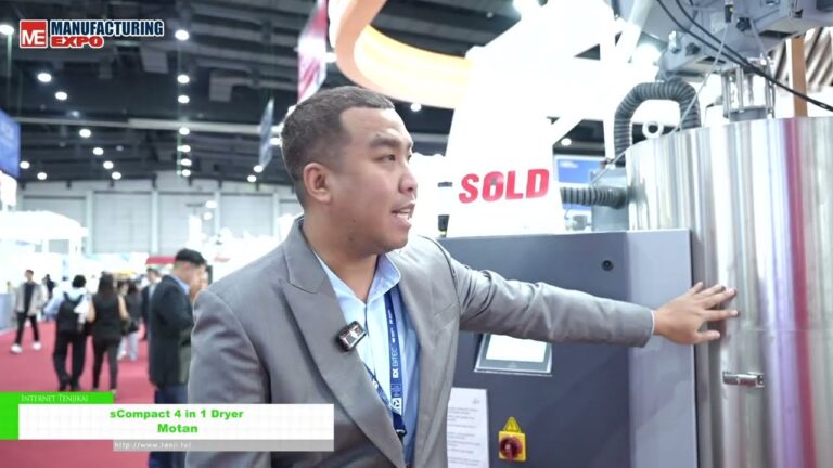 เครื่องเป่าผมขนาดกะทัดรัด 4 in 1 - Motan [Manufacturing Expo 2026]
