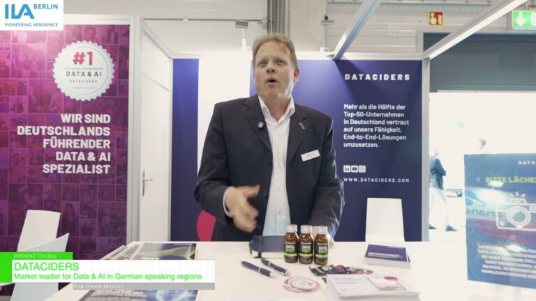 ผู้นำตลาดด้านข้อมูลและปัญญาประดิษฐ์ในภูมิภาคที่ใช้ภาษาเยอรมัน - DATACIDER [ILA Berlin 2026]
